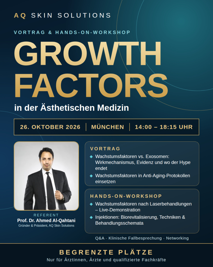 Workshop: Growth Factors in der Ästhetischen Medizin