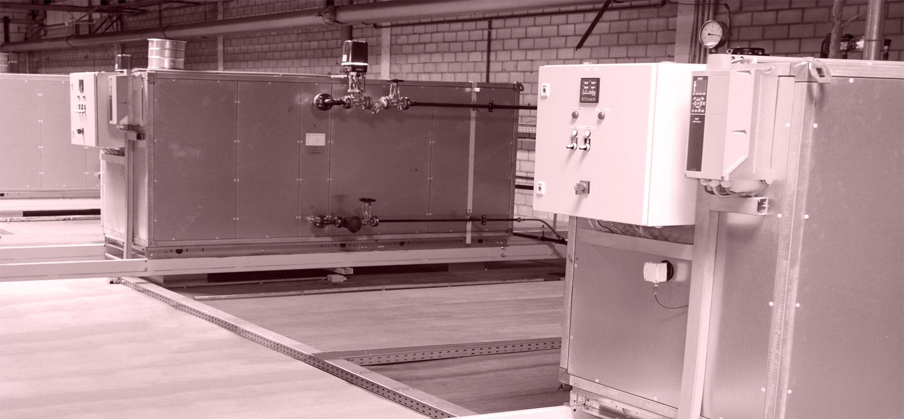Modulare Temperofen-Anlage mit Airbox-System