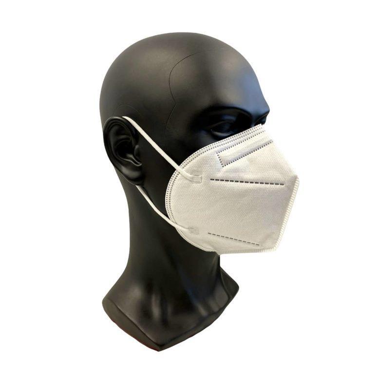 FFP2 NR D Halbmaske mit wiederverwendbarem Trägersystem