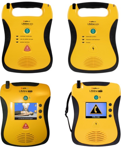 Lifeline Defibrillatoren Produktfamilie