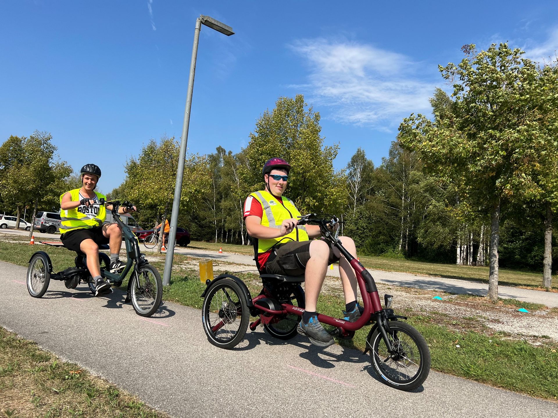 Dreiradtraining