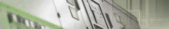 Pultgehäuse / Steuertisch mit TFT-Monitor