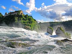 Rheinfall in der Nähe des Headquarters
