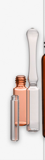 Glasflaschen aus Röhrenglas