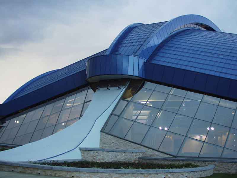 Dacheindeckung Sportkomplex Juschni Odessa