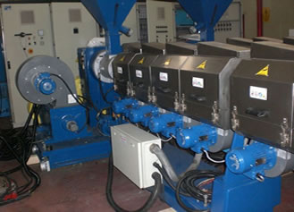 Corrugated pipe extrusion line Unicor/Bandera