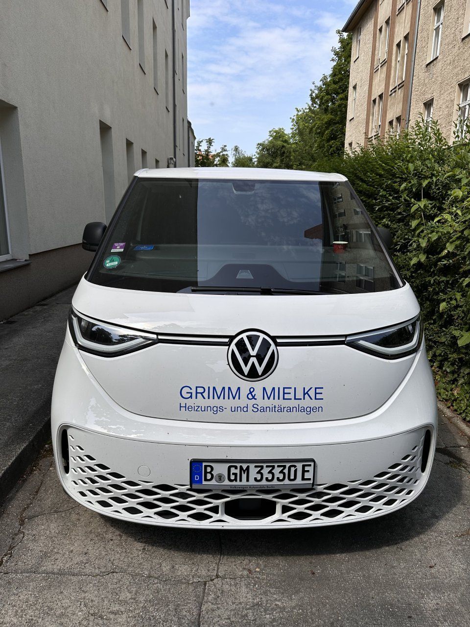 Fahrzeug der Firma Grimm & Mielke