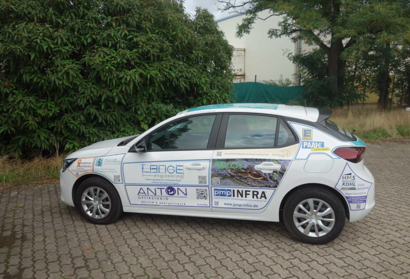 Fahrzeugflotte mit Elektrofahrzeugen