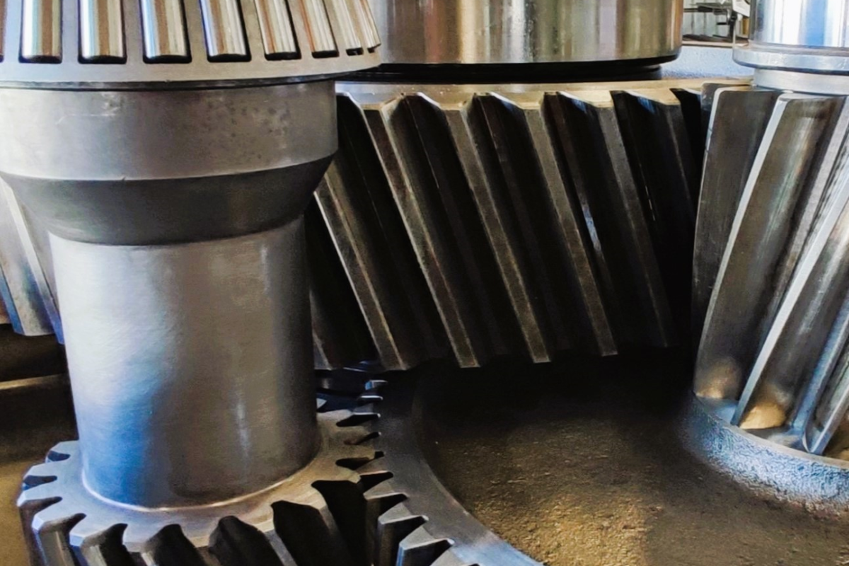 Revidiertes Extrudergetriebe