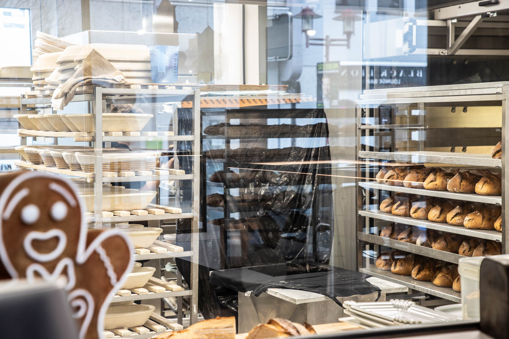 Impression aus unserer gläsernen Bäckerei