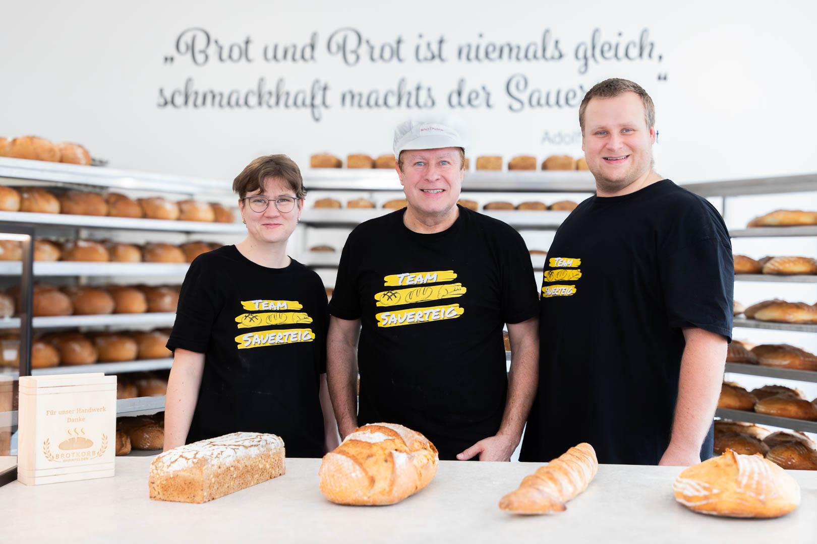 Brotkorb Rheinfelden – Fertigung