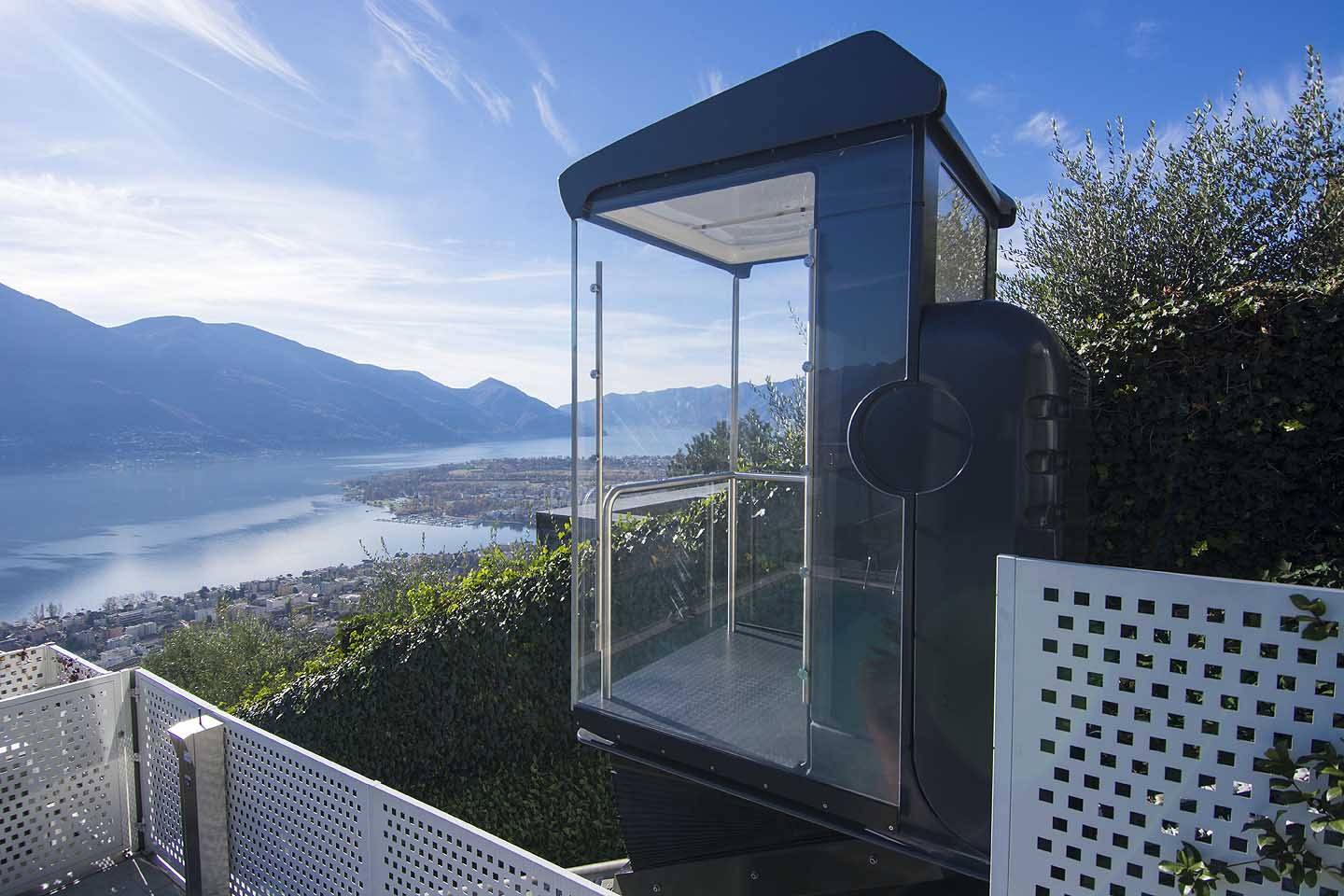 Schrägaufzug (Outdoorlift)