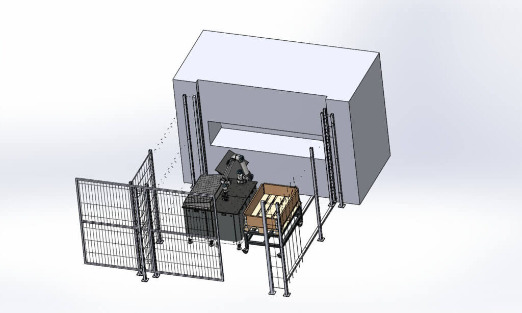 Complete automation cell system