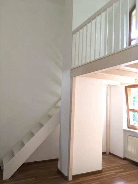 Treppe und Empore