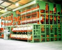Lagerung von Rollmaterial