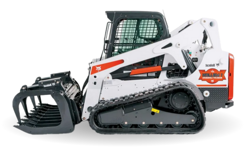 Bobcat Minibagger im Einsatz