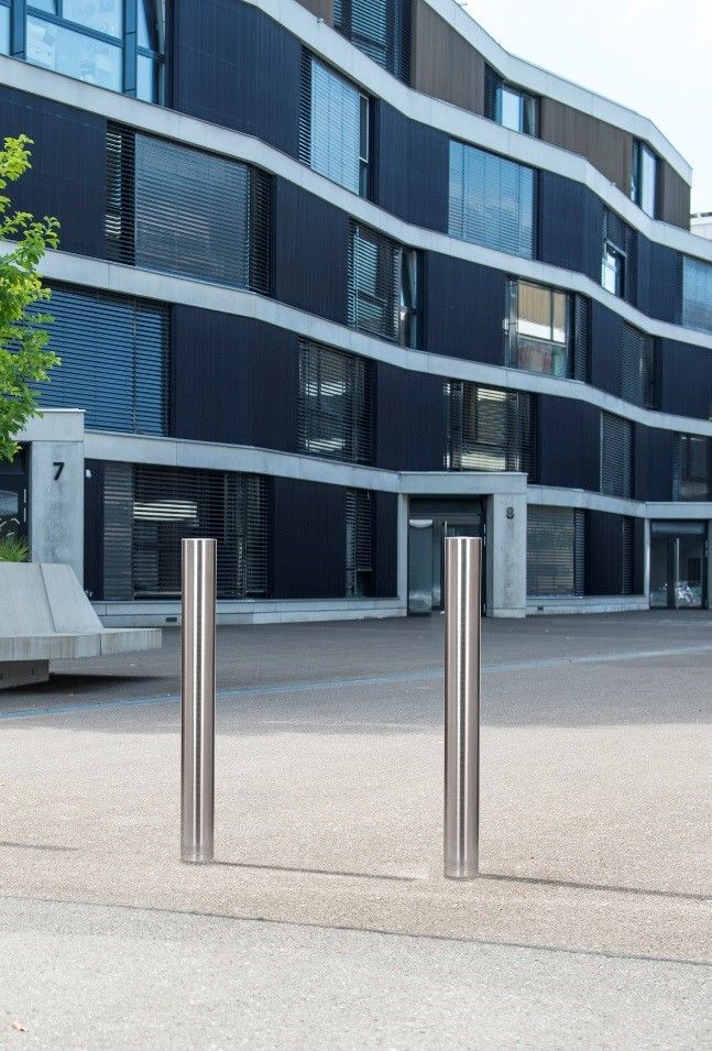 Poller aus Edelstahl