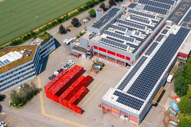 Ausbau Photovoltaikanlage Rivella AG