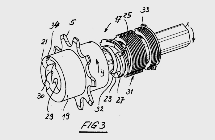Patentierte Aufzugsmechanik für Lamellenstore