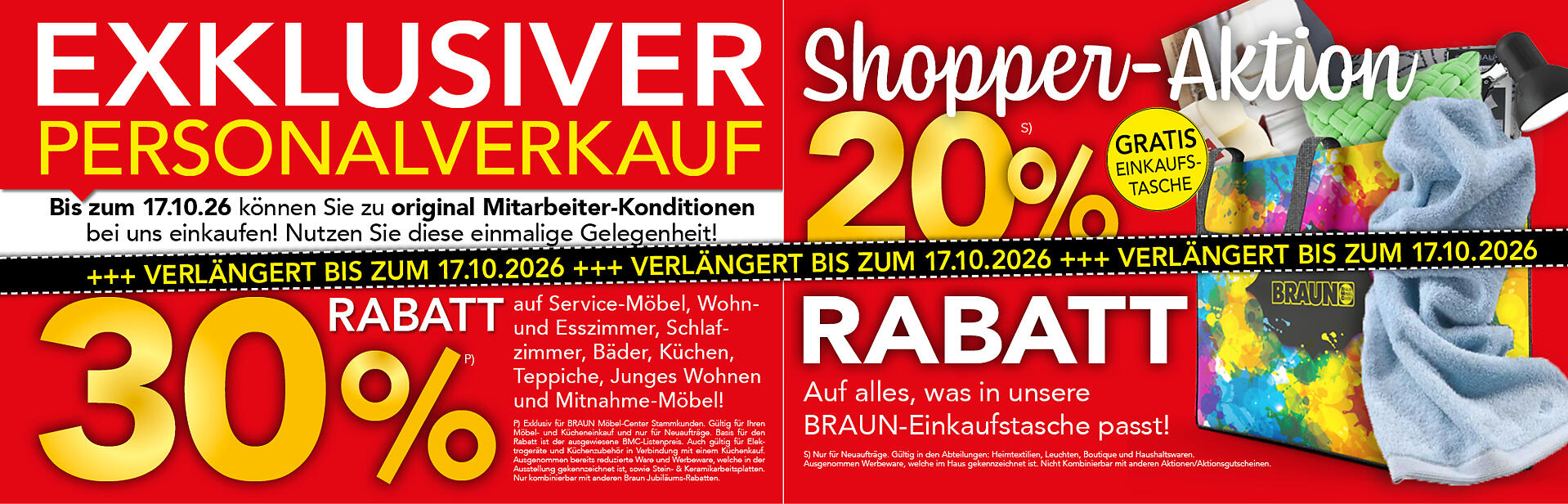 Teppichabteilung im Möbelhaus
