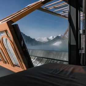 Stahl- und Glaskonstruktion für den Poolbereich im Hotel Steiner, Obertauern