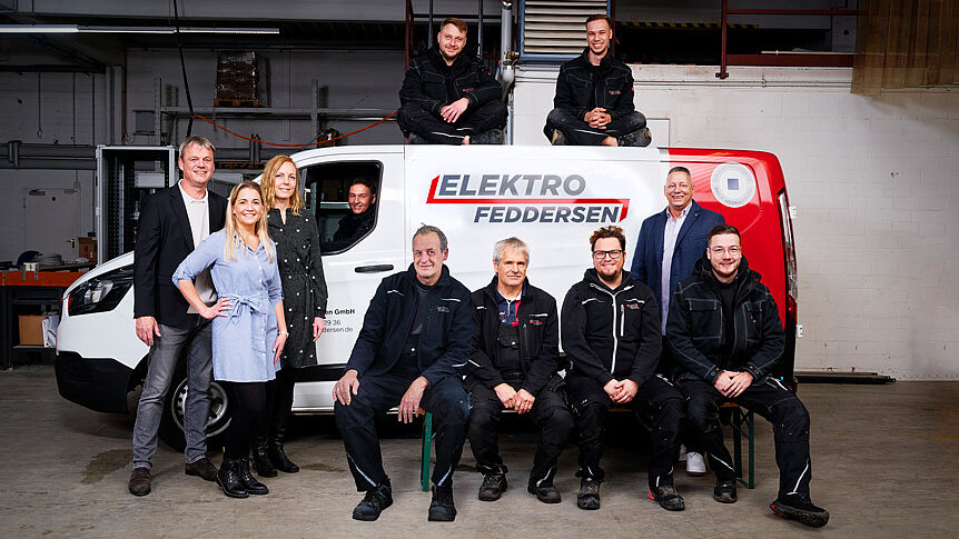 Team der Elektro Feddersen GmbH