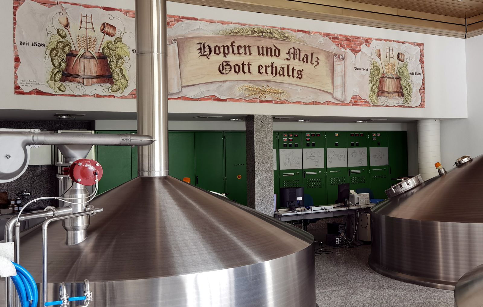 Brauerei Rechenberg – Fertigung