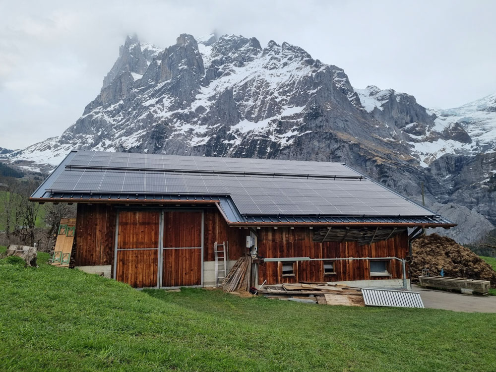 Photovoltaikanlage Landwirtschaft