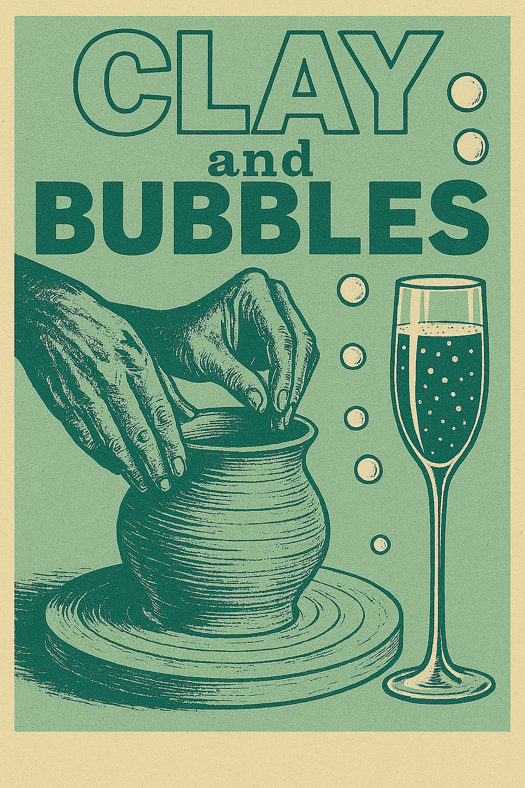 Teamevent Clay and Bubbles