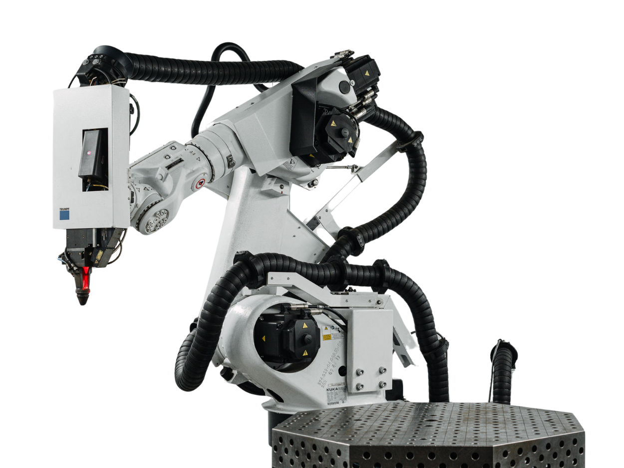 Trumpf Laserschweißroboter in der Fertigung