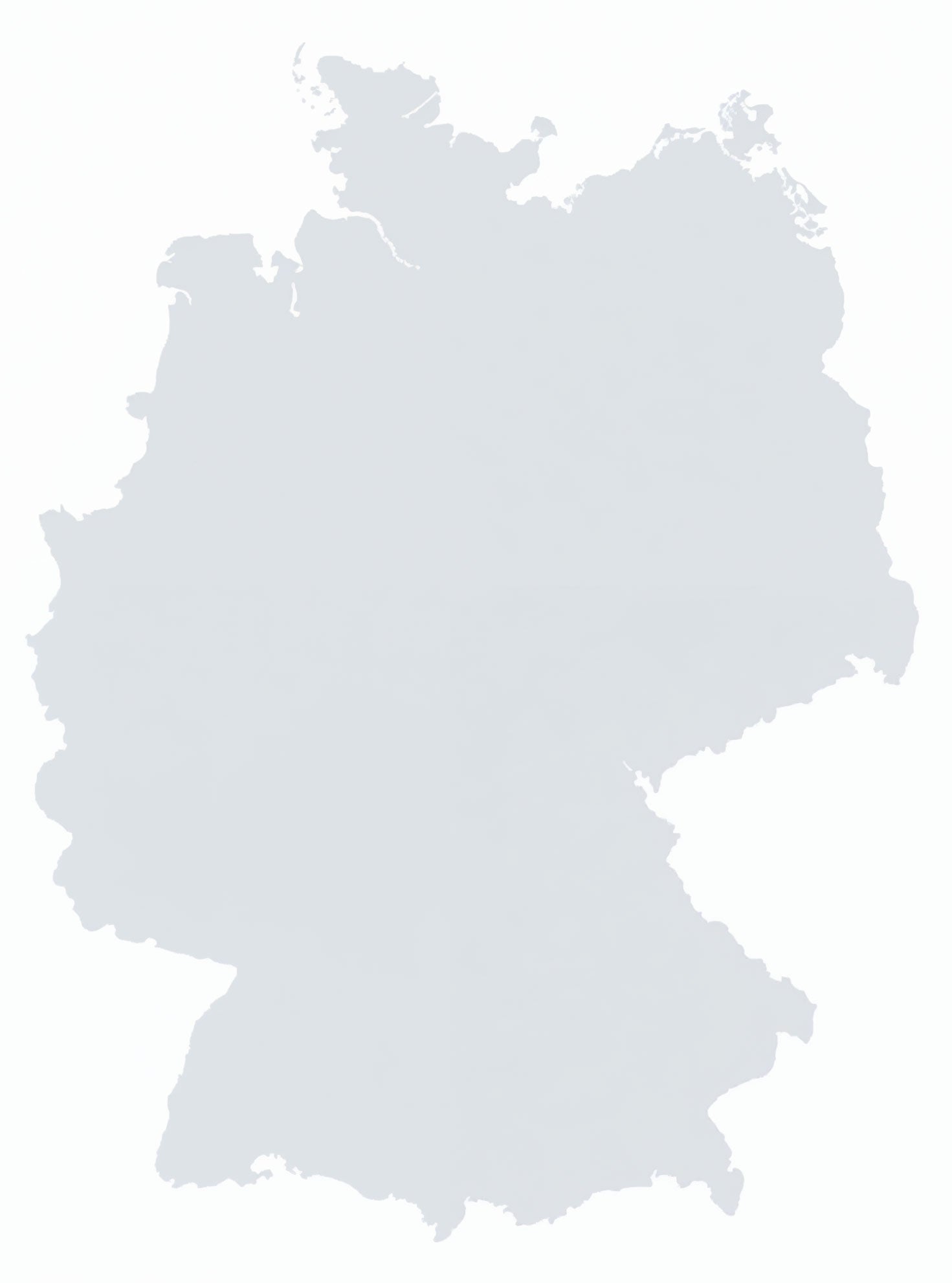 Deutschlandkarte mit Ansprechpartnern