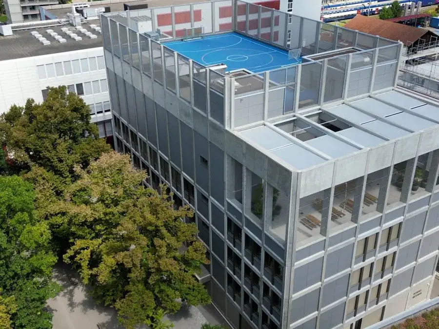 Fassadenelemente Primarschulhaus Wallisellen