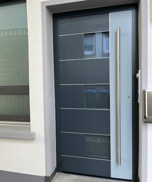Moderne Haustür