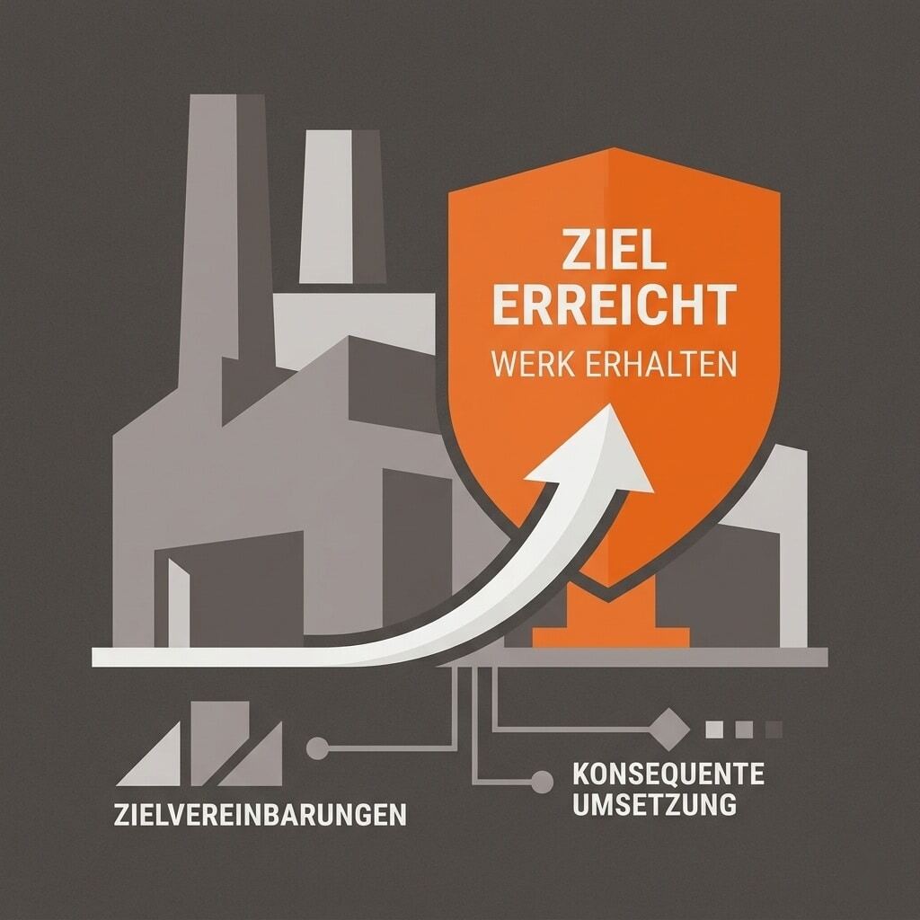 Fallstudie: Zielvereinbarungen zur Standortsicherung eines Werks