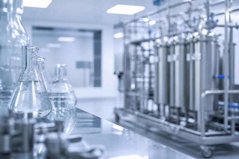 Laborumgebung mit Filtersystem