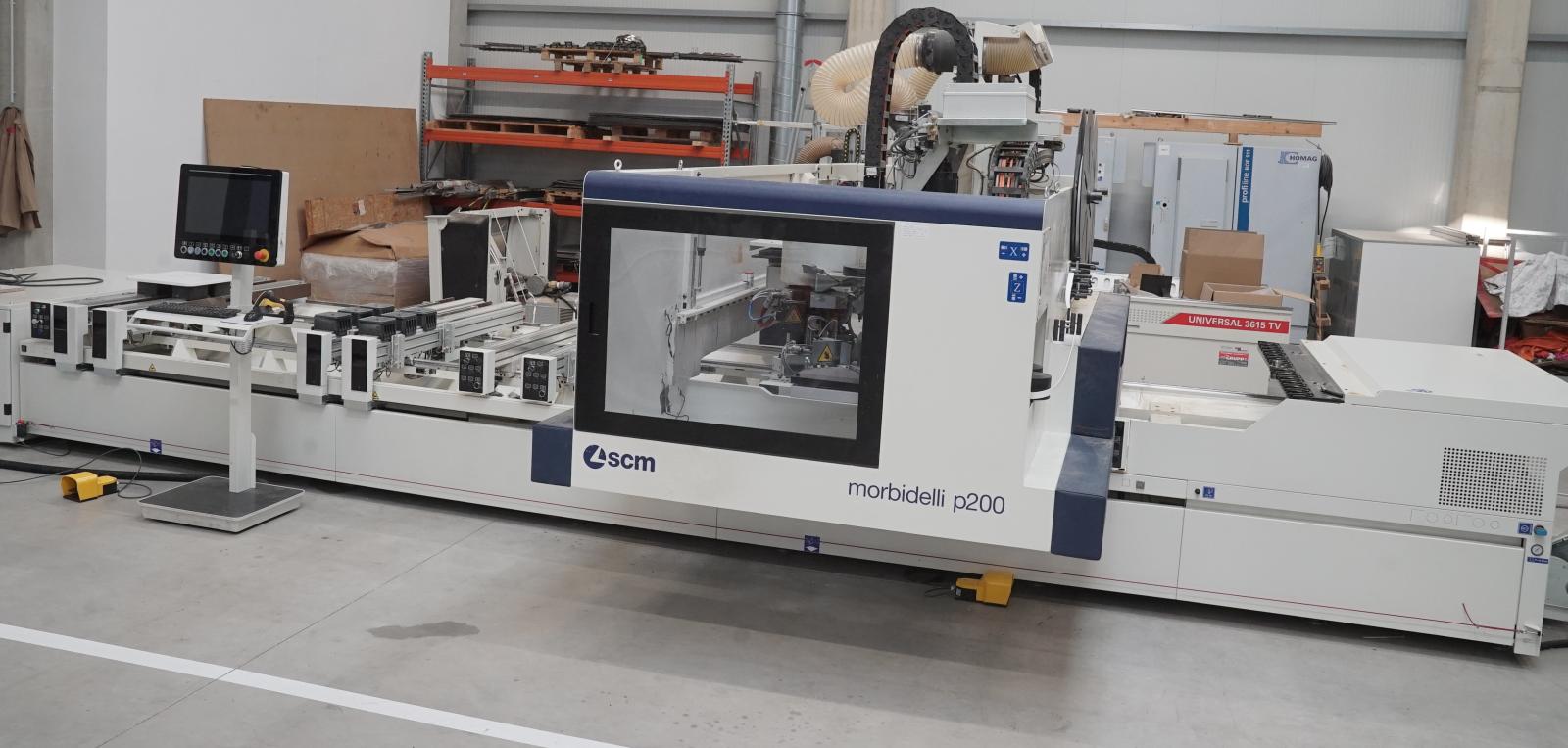SCM MORBIDELLI P200 CNC-Bearbeitungszentrum