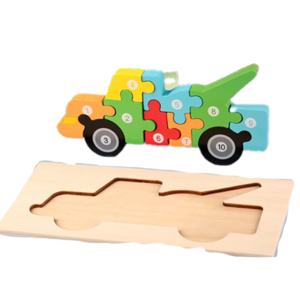 Holz-Steckpuzzle