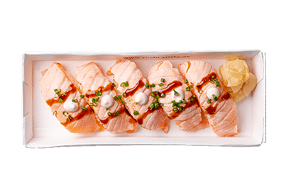 Salmon Aburi Nigiri