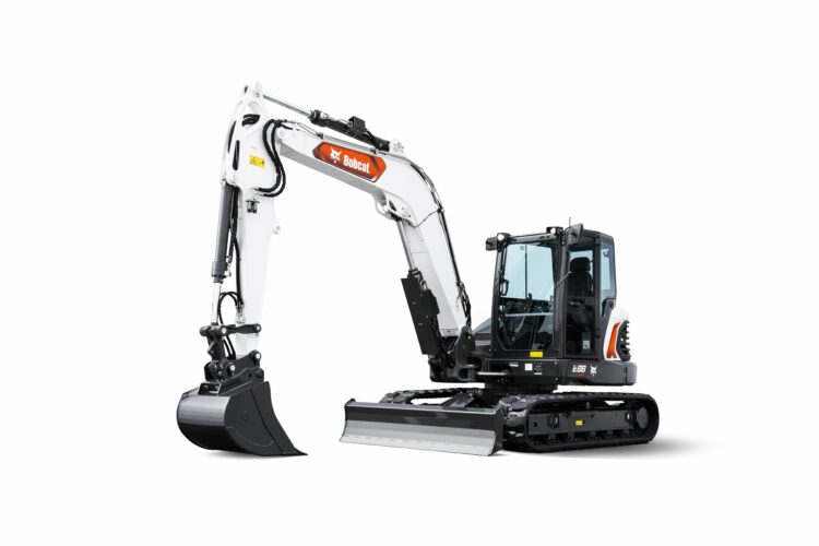 Kettenbagger Bobcat E88 aus dem Mietpark