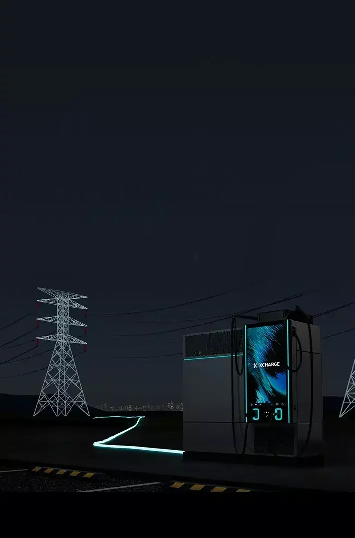 XCharge GridLink – batteriegestütztes Ladesystem