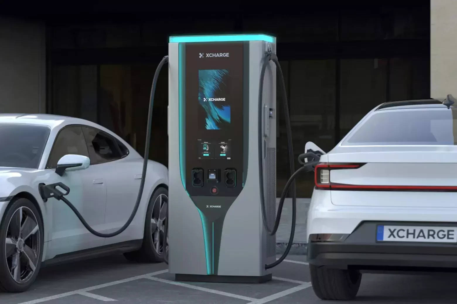 XCharge C7 Slim – DC-Schnelllader 240 kW