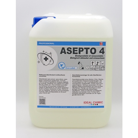ASEPTO 4 – Desinfektionsreiniger, Konzentrat