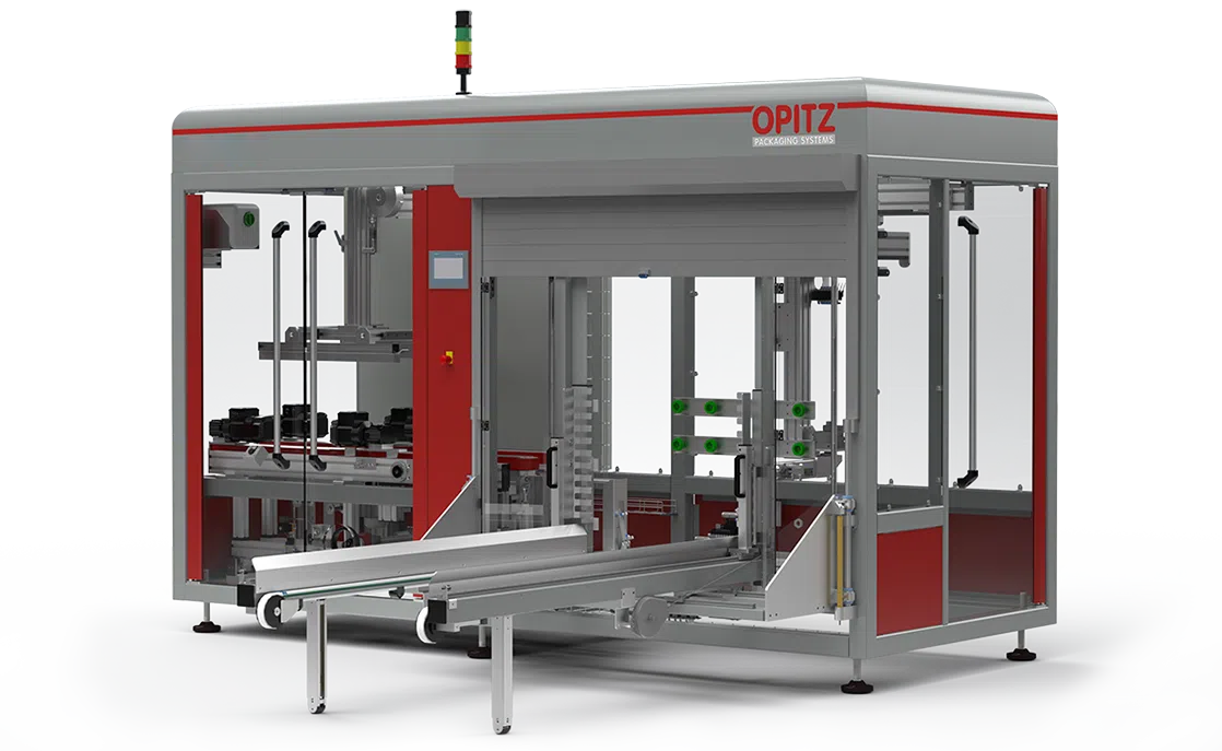 Fully automatic erecting of folding boxes