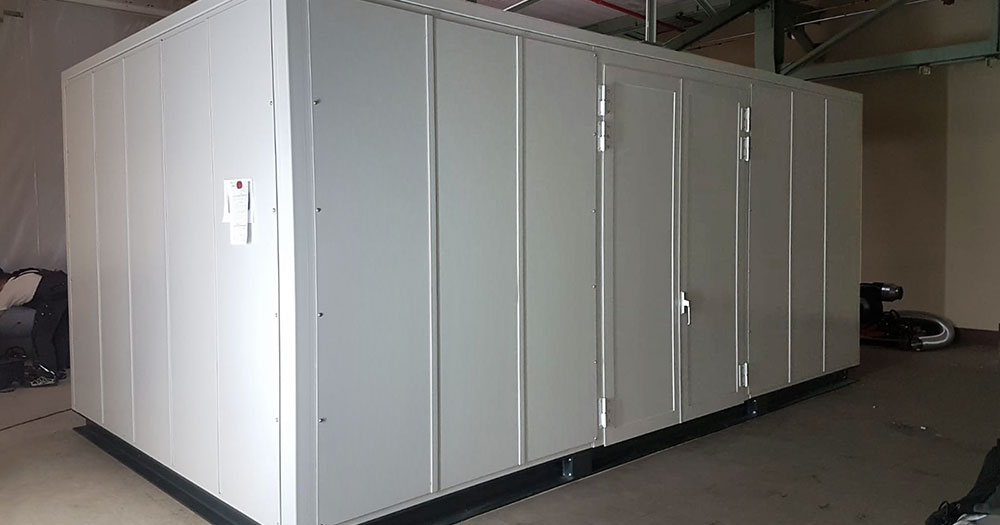 Schallschutzeinhausung Kältemaschine