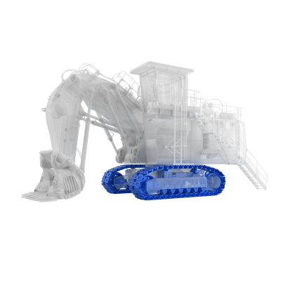 Kettenrad für Bergbaubagger (Mining-Excavator)