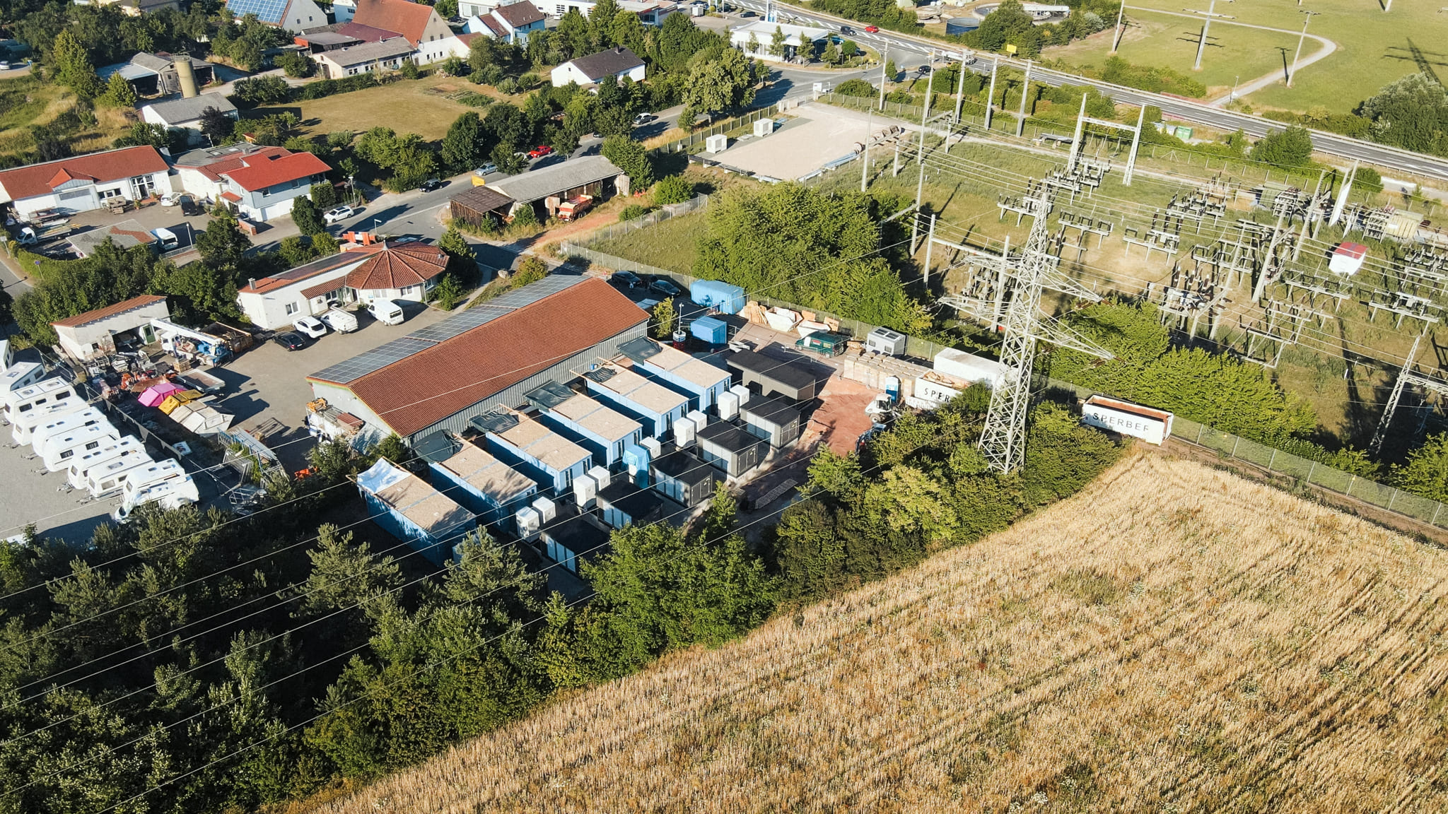 Batteriespeicher Diespeck (20,7 MW / 24 MWh)