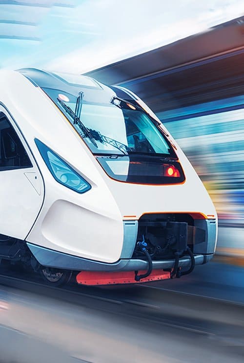 Lösungen für Schienenverkehr & öffentliche Verkehrsmittel