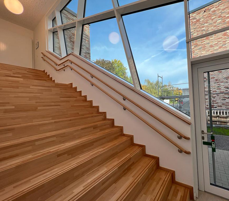 Holztreppe