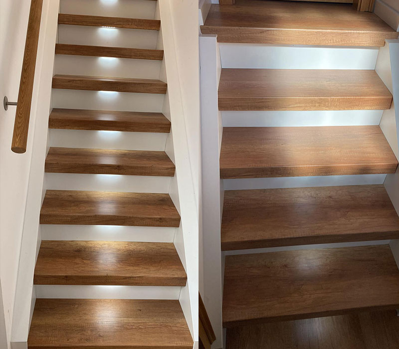 Holztreppe