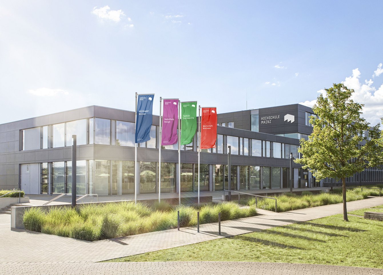 Campus der Hochschule Mainz